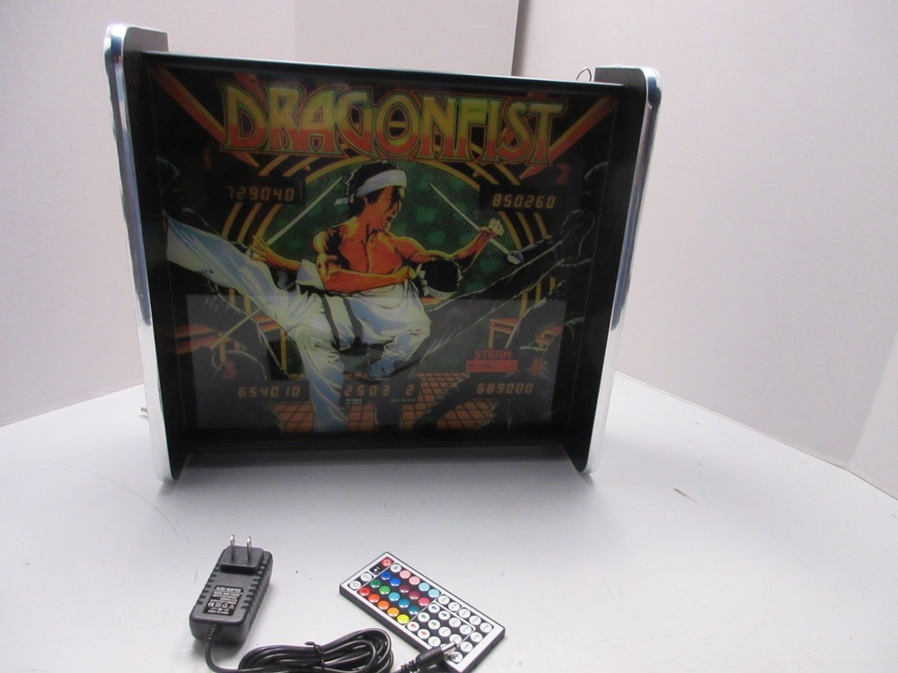 Stern Dragonfist Pinball Head LED Display light box