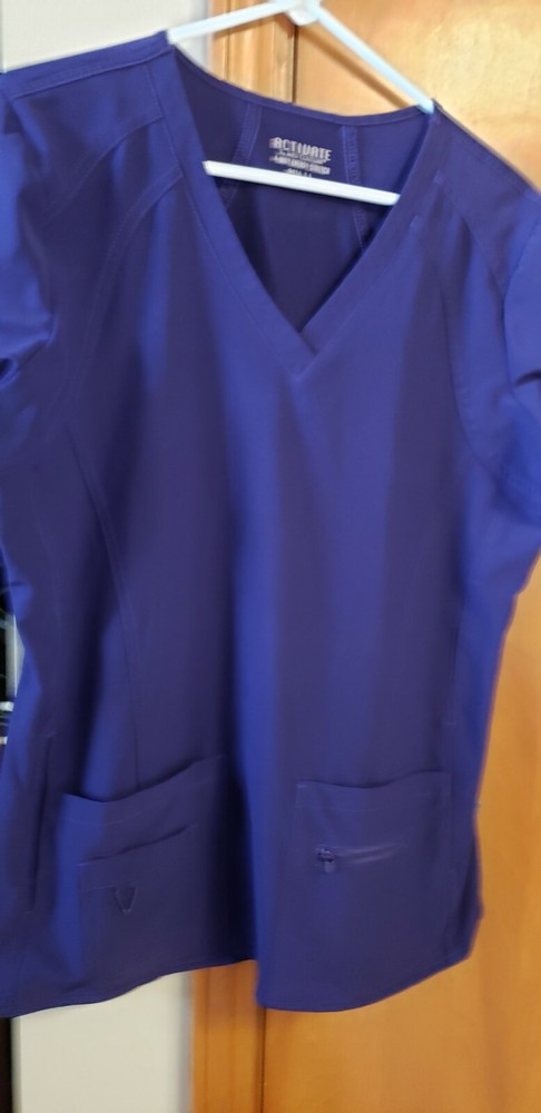 MED COUTURE ACTIVATE SCRUB SET PURPLE