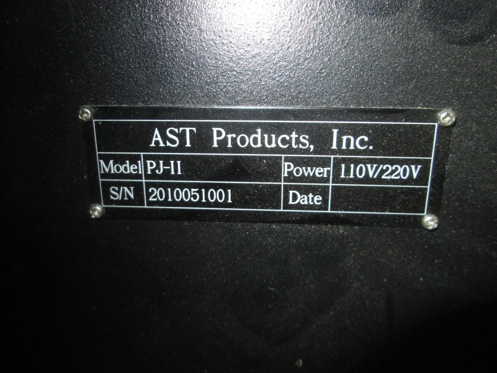 AST PJ-II BENCH TOP PLASMA SURFACE TREATMENT SYSTEM 300W