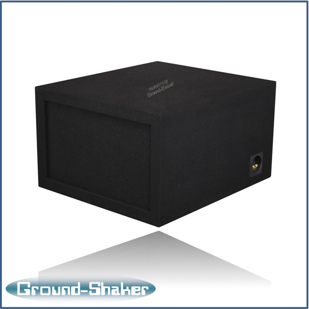 Ground Shaker Single Competition Ported / Vented Sub Box Subwoofer Enclosure