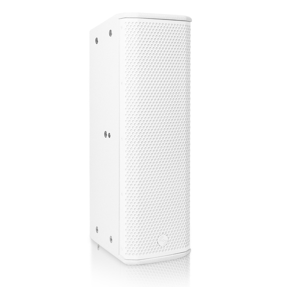 Sound Town Powered Wall-Mount Column Line Array Speaker 2x5",White (CARPO-K3WPW)