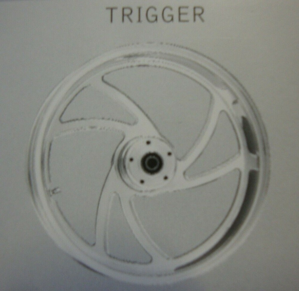 BIG DOG MOTORCYCLES REAR BRAKE ROTOR TRIGGER 2004 BOXER PERFORMANCE MACHINE