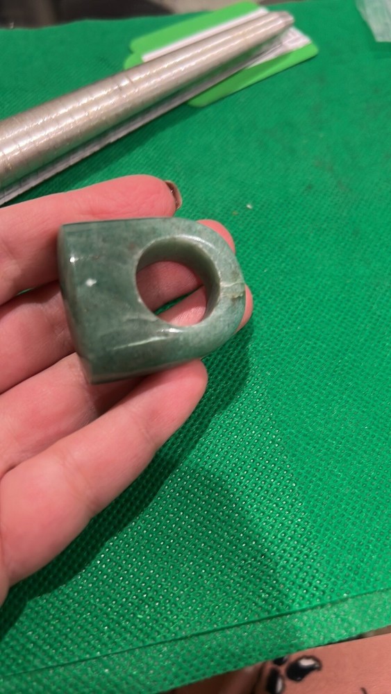 green aventurine ring