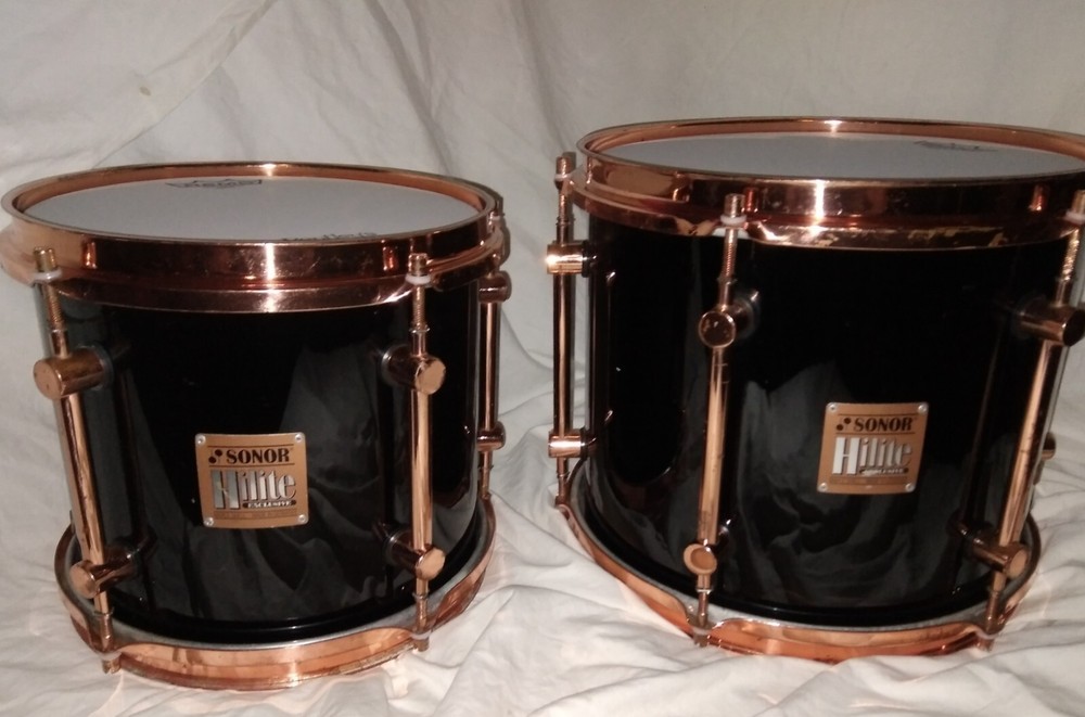 Sonor HiLite Exclusive.                               10" & 12 "...special order
