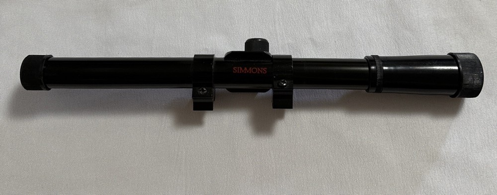 Simmons Model #1002 - 1002 - 4x15mm Black Rifle Scope - READ