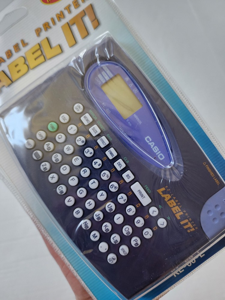Casio KL-60L Label Maker Thermal Printer Compact System NIB Sealed