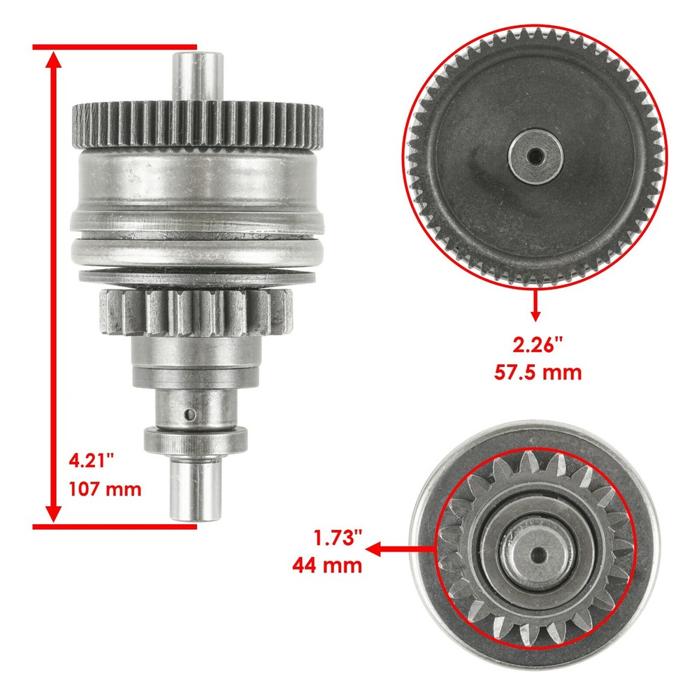 Starter Drive Bendix for Seadoo XP Di X 951Cc New 98-04 951