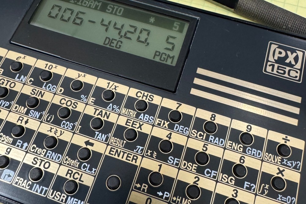 PX15C a HP-15C Scientific Calculator kit