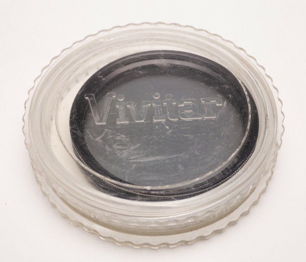 55mm Vivitar Linear Polarizing Polarizer Filter w/Case PL