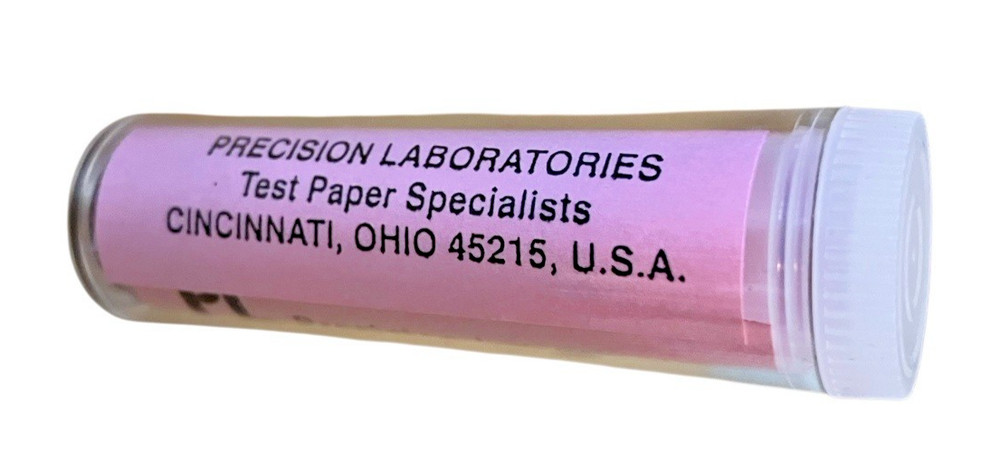 Neutral Litmus Paper Precision Laboratories Approx 100 Strips