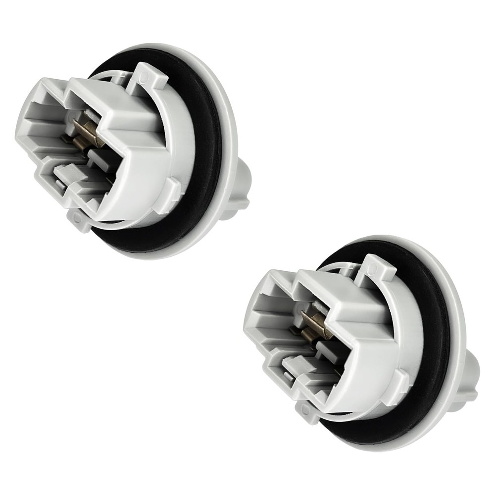 Hirificing 2PCS Turn Signal Bulb Socket, Front Blinker Light Gray