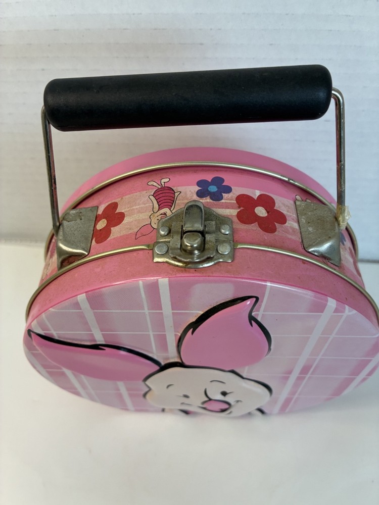 Piglet Round Metal 3D Lunch Box
