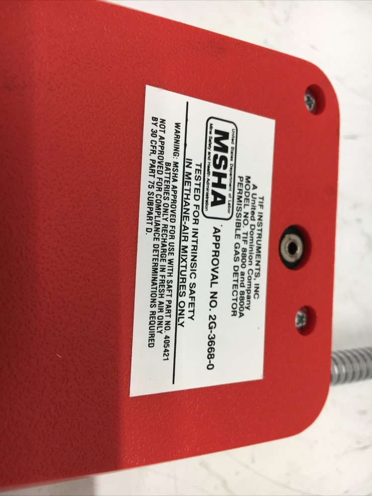 TIF Instruments 8800A Combustible Gas Detector