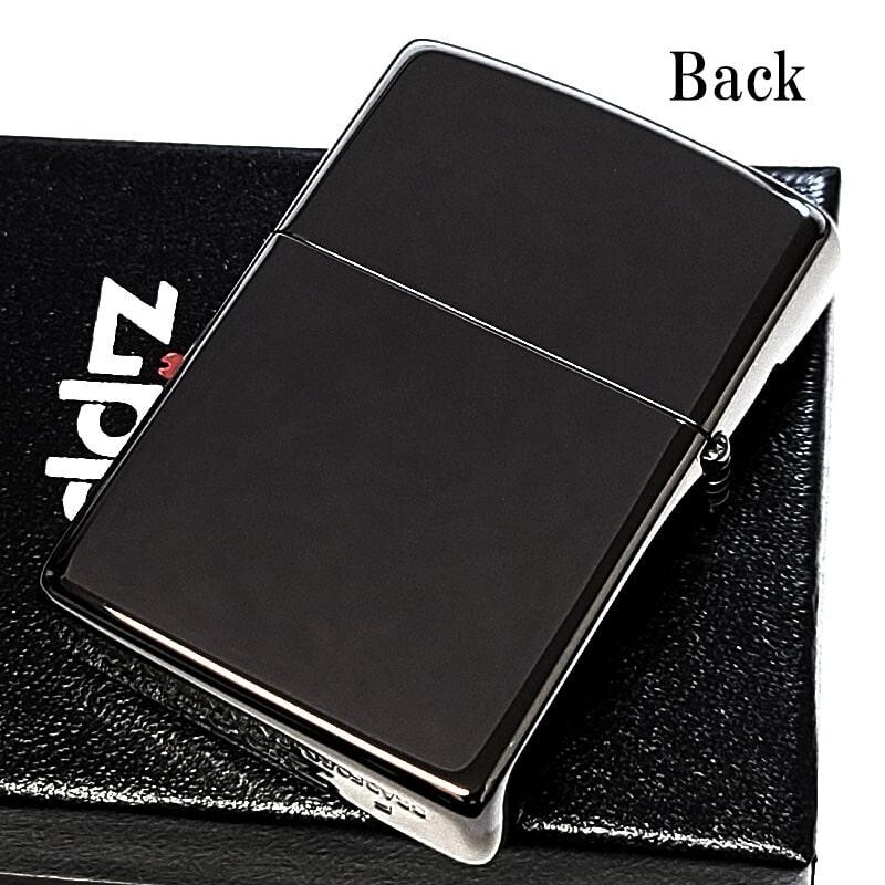Zippo Camera Etching Engraving Black Nickel Leather Look Print Regular Lighter