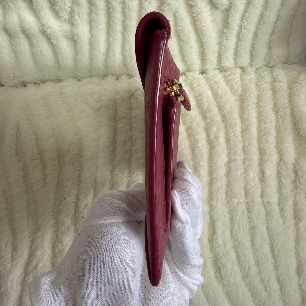 PRADA Pink Solid Folding Wallet for Women excellent gift