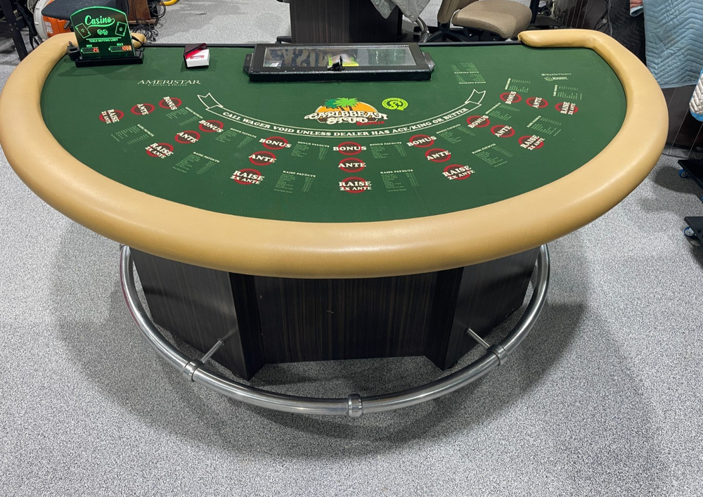 Caribbean Stud Table Wood Laminated Legs CS-#13 ESC