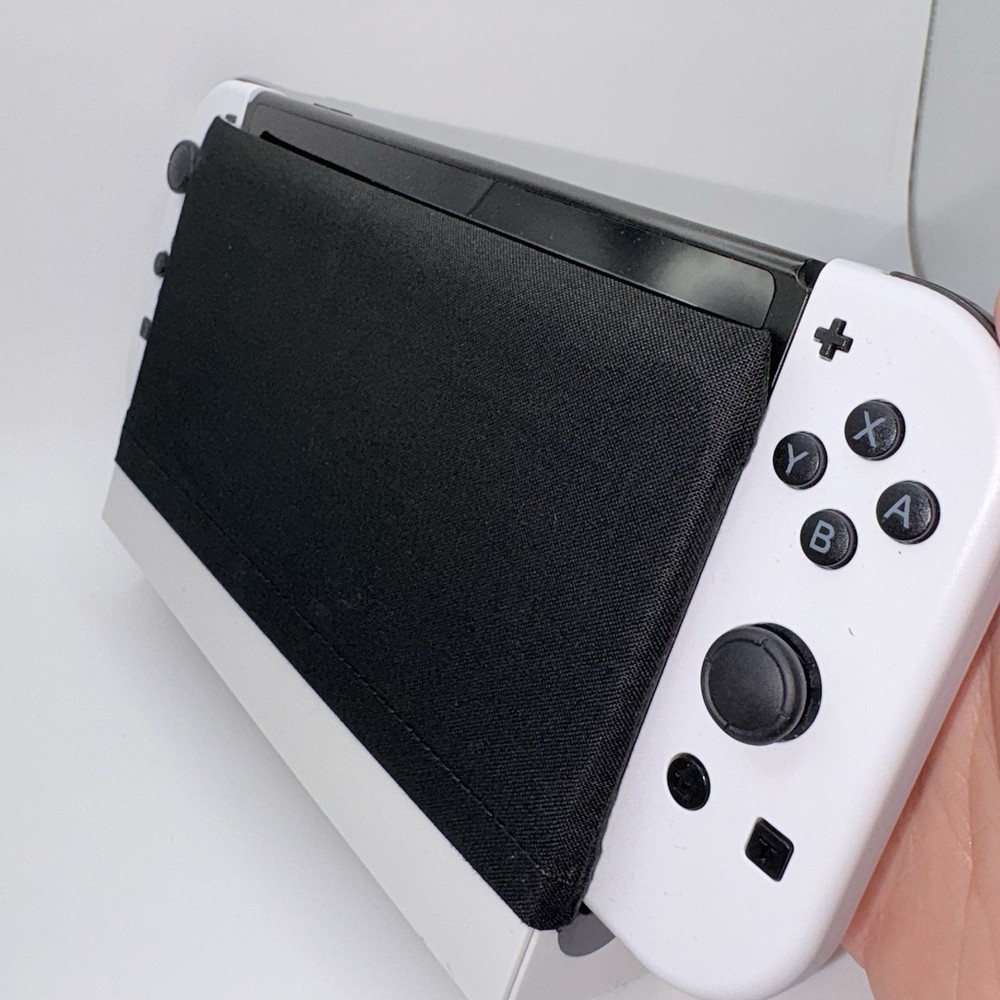 Nintendo Switch Dock Cover Plain Black Screen Protector Sleeve Original & OLED