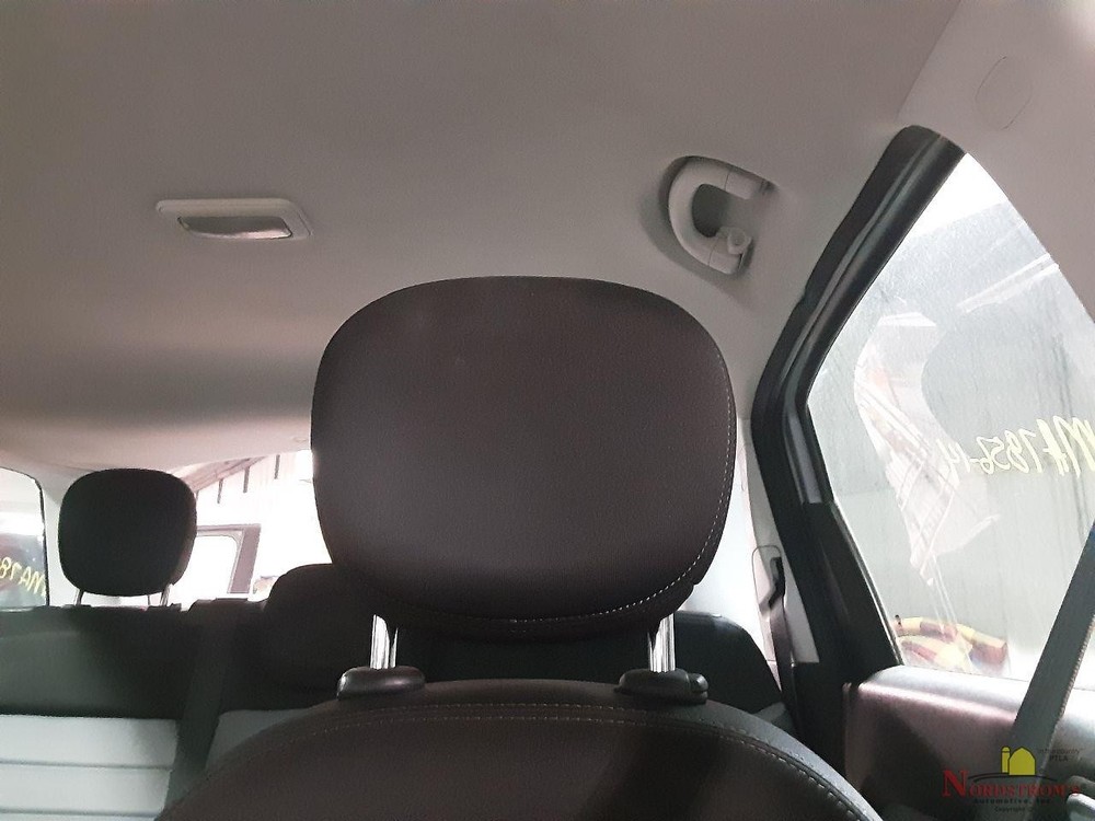 2014 Fiat 500 Driver Front Headrest Only Black Cloth