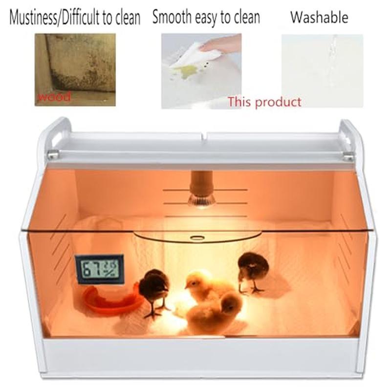 Intelligent Brooder Box Chicks Quail Birds Manual Incubator Heating Display New