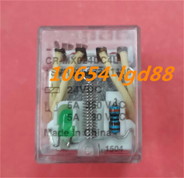 5pc new for CR-MX024DC4L RELAY MODULE @24