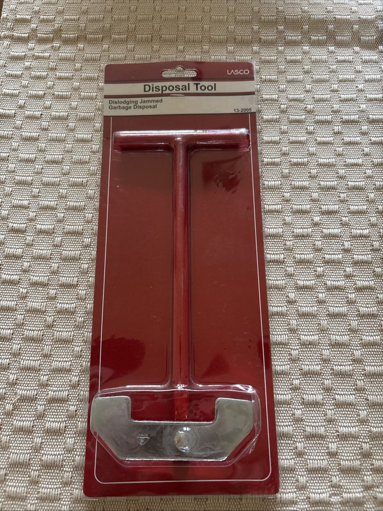 Lasco 13-2005 Tee Handle Garbage Disposal Tool - Quantity 1
