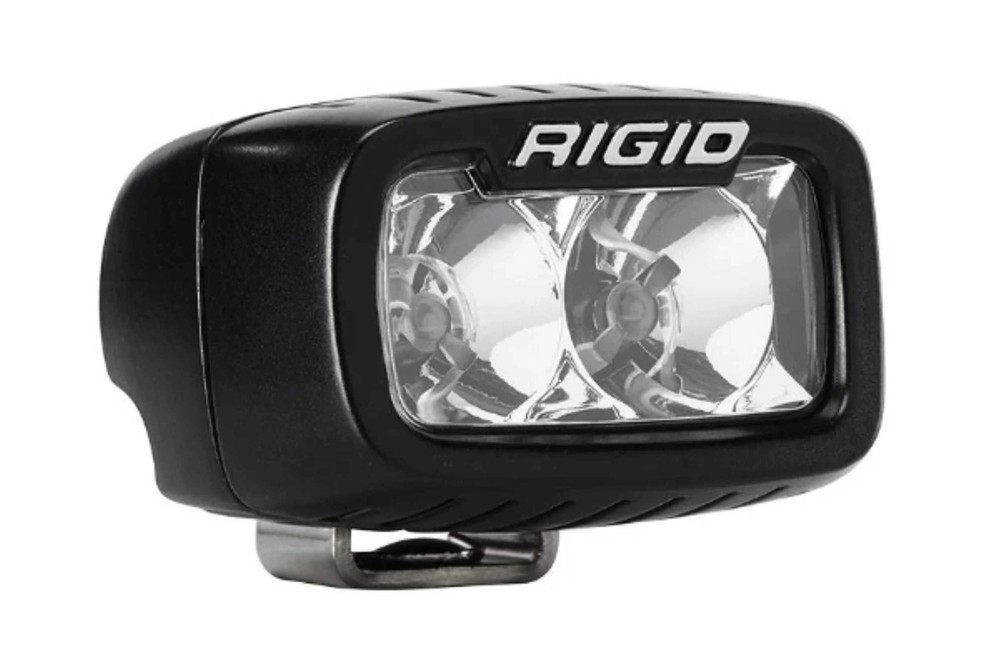 Rigid 902513 SR-M Series PRO Flood Diffused White Rectangle LED Single Light Kit