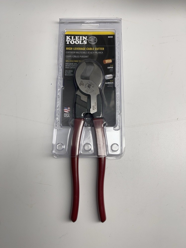 Klein Tools 63225R 9" High Leverage Cable Cutter