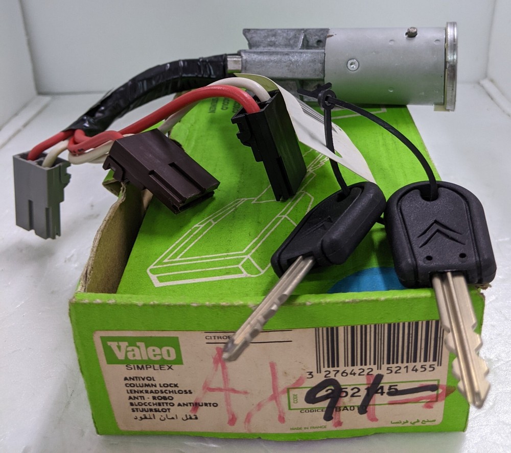 Valeo Citroen AX Ignition Column Lock Antivol – 252145