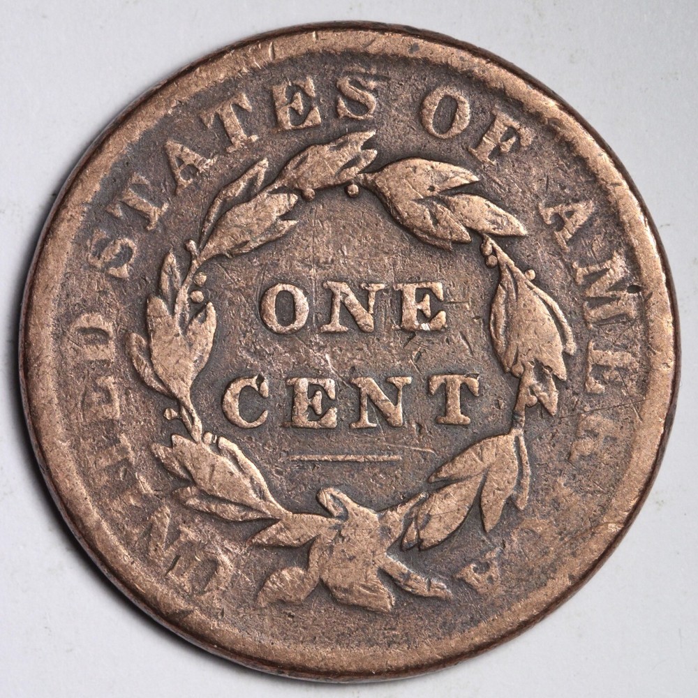 1833 Doubled Profile Coronet Head Large Cent CHOICE FINE E301 DB