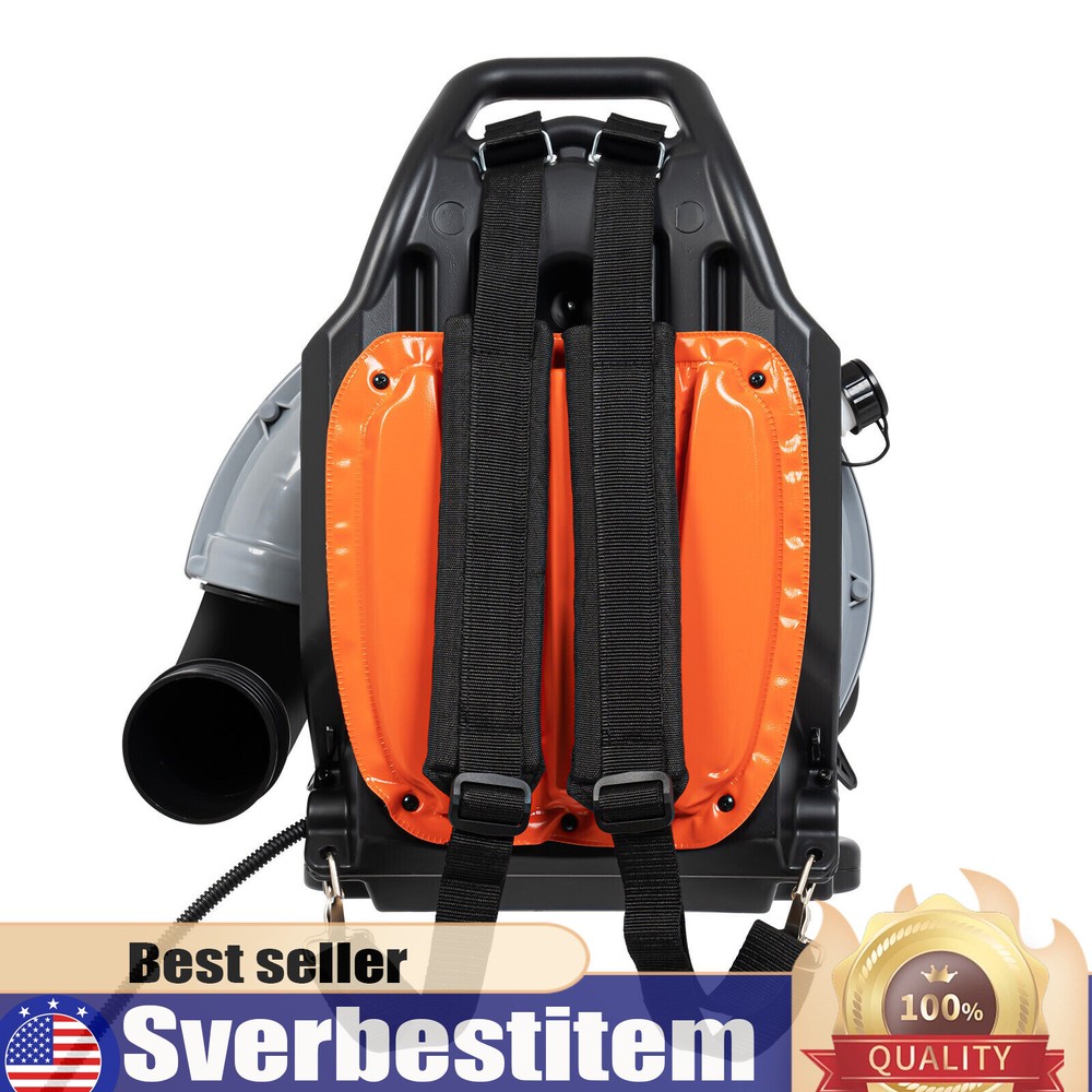 63CC 2-Stroke Backpack Gas Leaf Blower with High Efficiency and Comfort