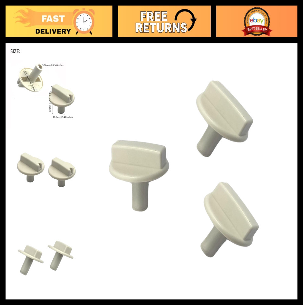 3Pcs Temperature Control Knob Replacements for Wall Heater & Baseboard Heater