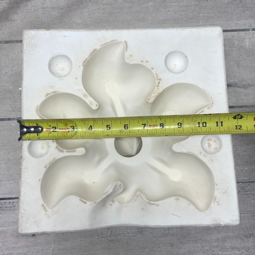 Unbranded Ceramic Casting Mold Leaf Design