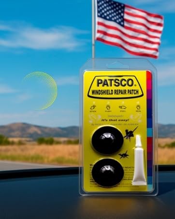 Windshield Chip Repair Patch (2pk) Innovation Through Simplicity, No