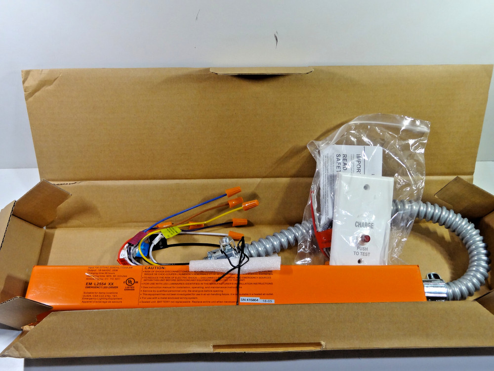 LED EMERGENCY DRIVER EM-L2554-XX 25W