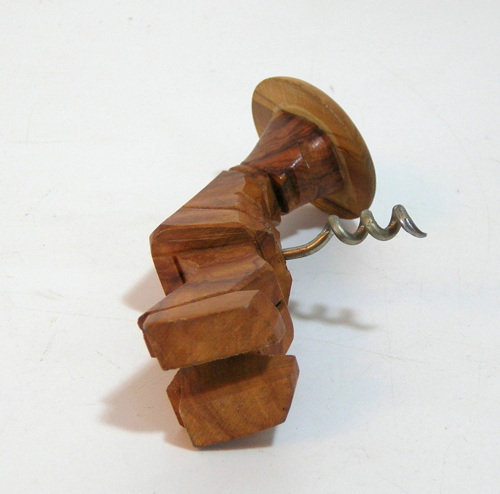 Novelty Corkscrew Man with Hat