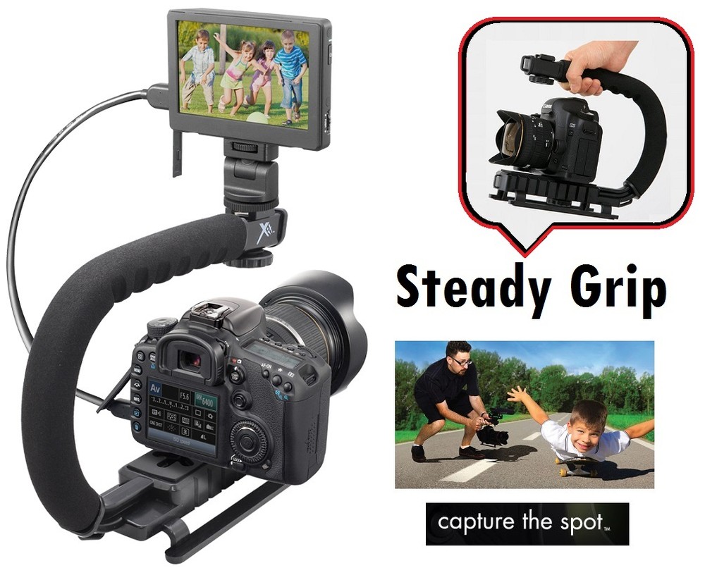 Pro Camera Stabilizing Handle Bracket For Canon Vixia HF G21