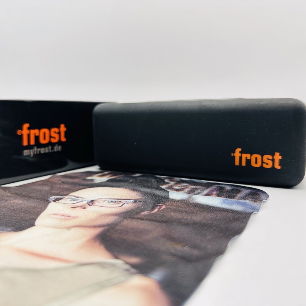 Frost Eyewear Glasses Case Sunglasses Black New