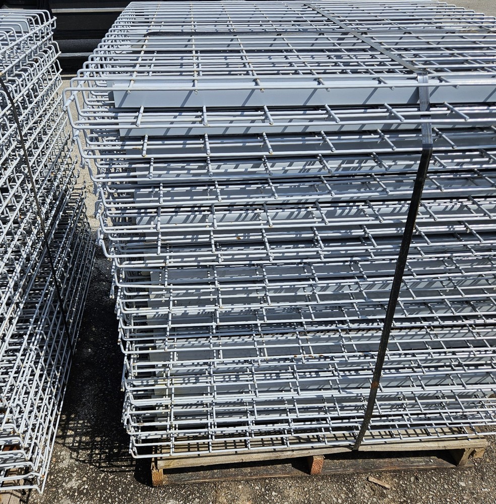 Pallet Rack Racking Shelf Wire Deck Decking Mesh 44" x 46" Waterfall 2000 LB