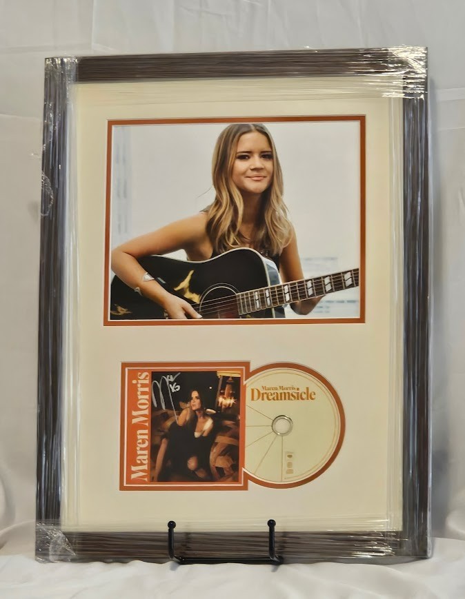 Maren Morris signed Autographed Dreamsicle CD JSA COA