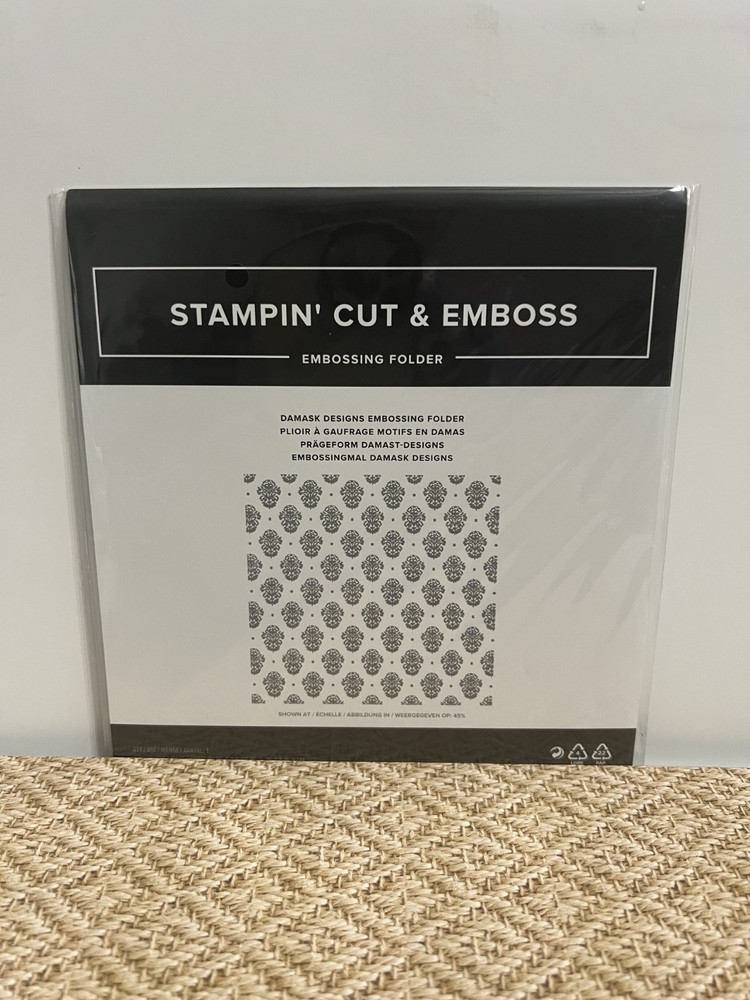 Stampin' UP! Damask Designs Embossing Folder - NEW!