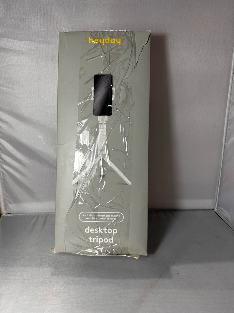 Desktop Tripod Phone Mount - heyday Stone White
