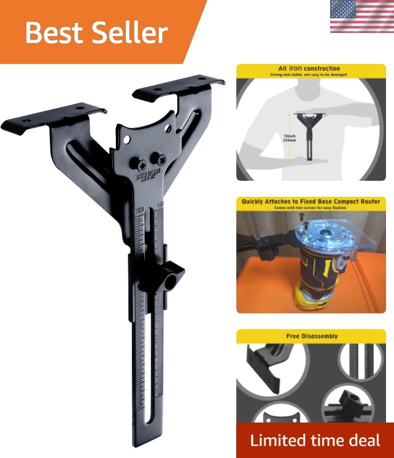 Router Edge Guide - Precision Accessory for Compact Routers & Easy Installation