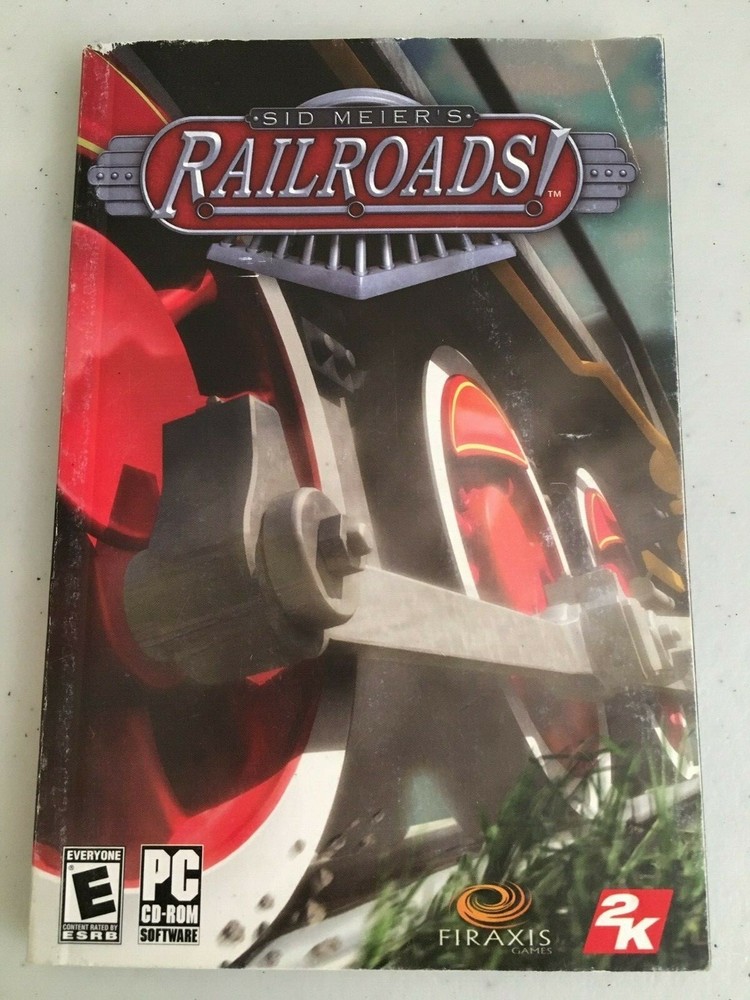 SID MEIER'S RAILROADS PC MANUAL ONLY