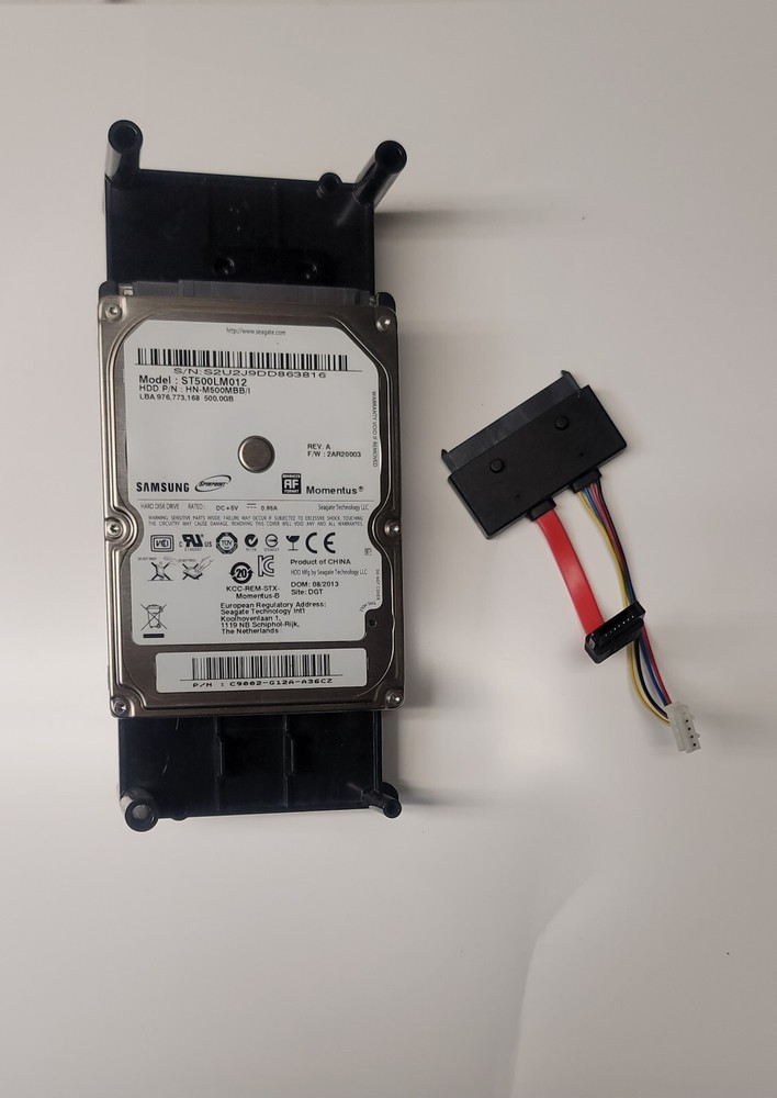 Xbox One 500 GB Hard Drive Caddy , Connector Cable Complete Assembly *QTY