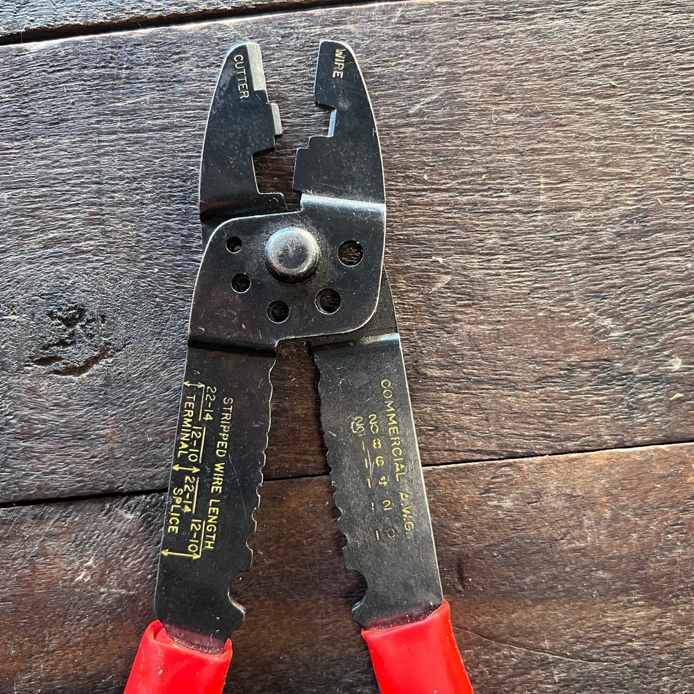 Klein Tools 1002 Wire Stripper Crimper Cutter Tool, Made in USA