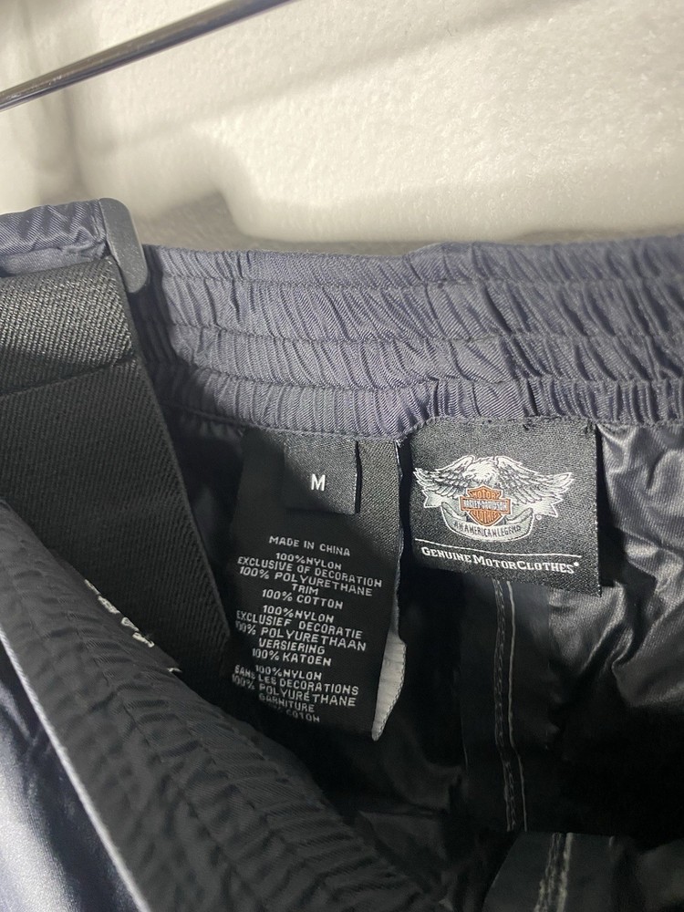 Harley Davidson Roadway Rain Suit Packable Size Medium Waterproof 3M