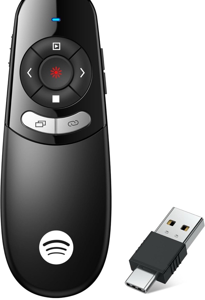 For PC Power point Presentation Remote Wireless Presenter Laser Pointer Clicker
