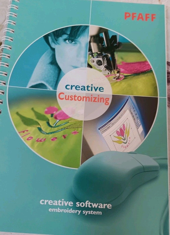 Pfaff PC CREATIVE SUITE Software W/DONGLE HTF 4 WINDOWS Gently Used Orig $2000.