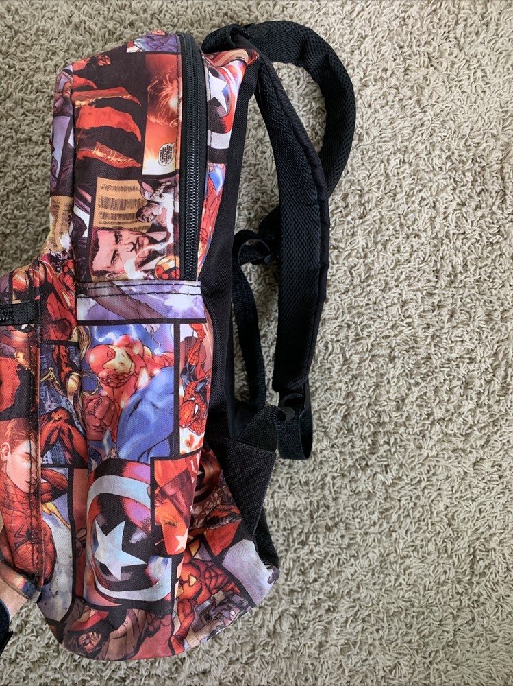 Marvel backpack double strap 15x12x5