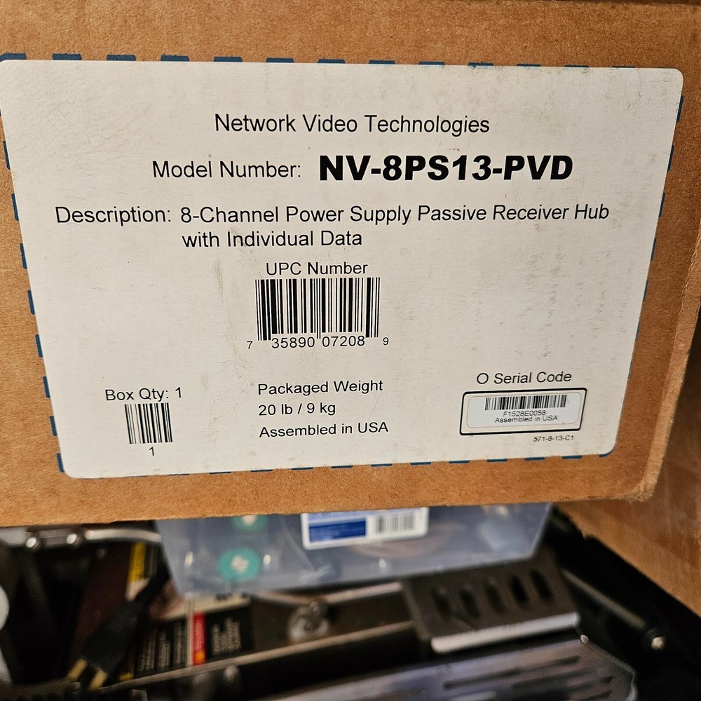Nvt 8 Channel Power Supply Passive Reciever Hub